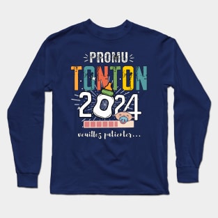 Meilleur Annonce Grossesse tonton 2024 Bientôt Futur oncle Long Sleeve T-Shirt